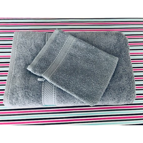 Drap de Bain Gris Souris 70 x 140