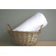 Drap housse 180 / 200 coton uni blanc